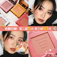 NyceMakeup hộp hoa phấn má hồng kem cam tulip làm sáng da phấn má hồng chính hãng gửi cọ - Blush / Cochineal má hồng innisfree