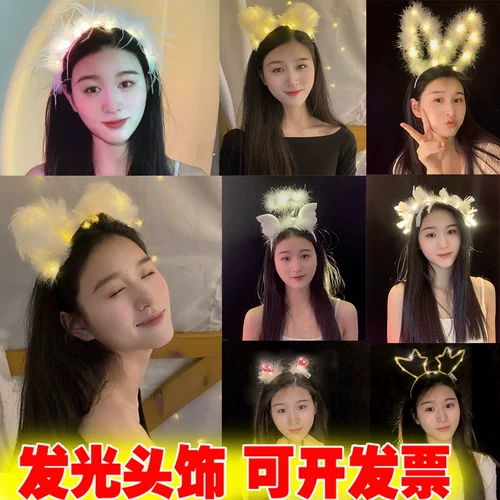 Ободок, аксессуар для волос, игрушка, новая коллекция, лиса, енот