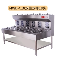 18 головы двойной двойной машины с рисовой едой Claycaper