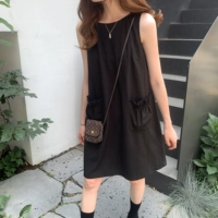 [Ограниченное время 6 % скидка] Vitality Girl Long/Short Randevels Bud Pocket Pocket Dark Essence платье E0703