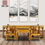 Nội thất gỗ gụ cổ điển gỗ nội thất phòng khách gỗ Ganoderma lucidum trường hợp gỗ gụ cho bàn hoa đứng không khí kết hợp Zhongtang - Bàn / Bàn