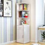 Kệ tủ sách tường phòng ngủ cô gái độc lập góc tủ thuận tiện với góc phân loại đồ đạc trong tủ lưu trữ tủ sách