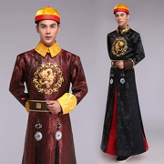 Trang phục hoàng đế trang phục biểu diễn vũ điệu trang phục xuân 2019 trang phục hoàng đế mới nhóm trang phục biểu diễn trang phục nam - Trang phục dân tộc