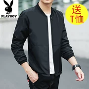 Playboy chống nắng quần áo nam mùa hè áo khoác nam áo khoác siêu mỏng Hàn Quốc phiên bản của mỏng đẹp trai quần áo chống nắng áo