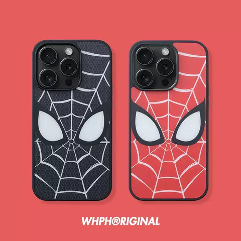 Spider-Man Magnetic New Phone Cases Covers MagSafe Matte Hard Trendy Fashionable iPhone 15, iPhone 14, iPhone 13, iPhone 12,