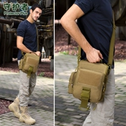 Túi đeo vai nam chéo túi thông thường túi máy tính bảng ipad vai túi quân đội ba lô chiến thuật túi chống nước - Túi vai đơn