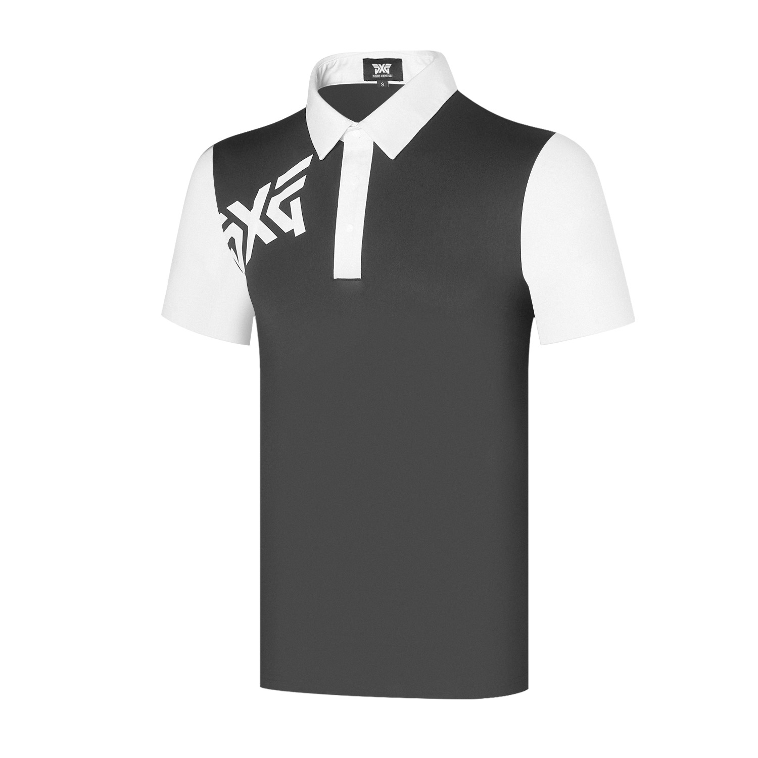 Blacknew pattern pxg golf clothing men's wear Short sleeve jacket Quick drying Easy to wear T-shirt ventilation Frivolity Polo shirt summer