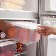 Heart IKEA tủ lạnh lưu trữ hộp lưu trữ hộp ngăn kéo nhà bếp nhựa kín thực phẩm tươi lưu trữ trứng nhà - Đồ bảo quản