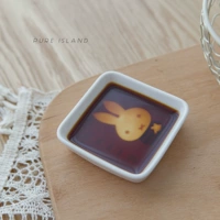 Baiyu Mifei погруженным соусом тарелка творческая облегчение дома керамическое вкусовое блюдо приправы с закусочной уксусной тарелка диск пельчи