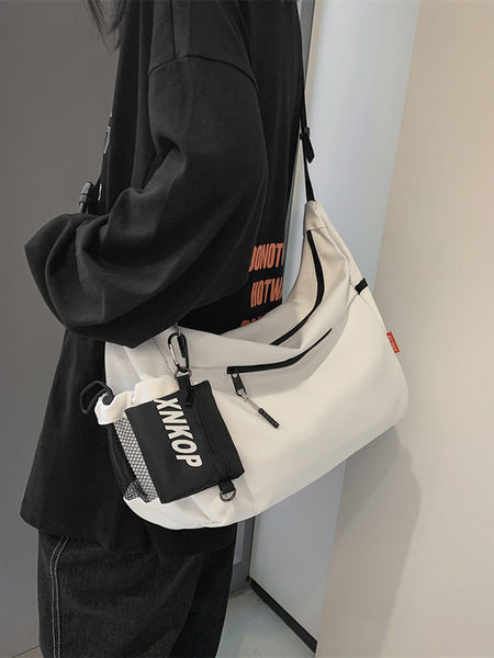 Мужская японская вместительная и большая сумка через плечо, сумка на одно плечо