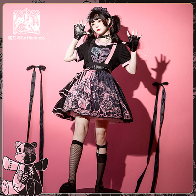 taobao agent Genuine design short dress, mini-skirt, Lolita style