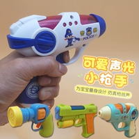 Маленький электрический игрушечный пистолет со светомузыкой для мальчиков, 1-2-3 лет, полиция