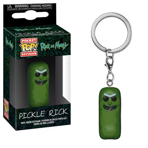 Подарочная фигурка FUNKO POP Рик и Рик и Морти Модель Модель Модель Паттап Застежка-ключ, вокруг Mogett