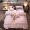 Bốn bộ giường chăn bông denim bông đơn giản bông gia đình đúp bốn đặc biệt 1.8 - Bộ đồ giường bốn mảnh