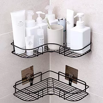 浴室置物架免打孔厕所洗手间马桶毛巾架壁挂
