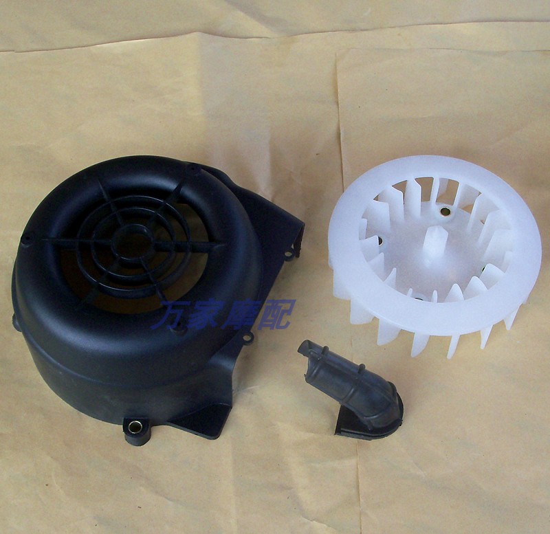 Blade + Hood + DuctGY6 heroic Ghost fire 150 princess WH125T Wang Ye Guangyang motorcycle engine Shell AB hood Fan shroud
