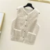 Nhật Bản mua áo ghi lê lông cừu sang trọng cho phụ nữ ưa nhìn mùa thu đông mùa thu áo mới không tay vest vest sinh viên - Áo vest Áo vest