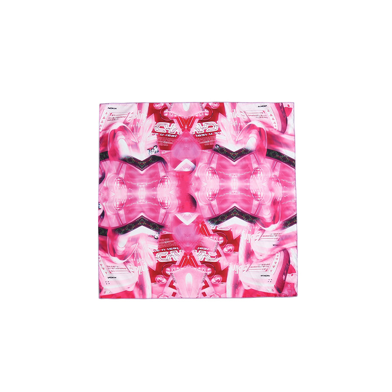 PinkDIETGRRRL Original design Cyberpunk Digital printing Scarf y2k