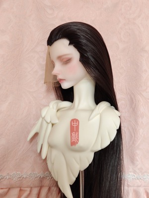taobao agent BJD doll wig High -temperature silk beauty tip three -pointed hair hair 4 points 3 points Uncle six points spot