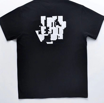 Blackplain colour Basics Small color bar Four colors Short sleeve
