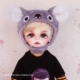 Небольшая шляпа коала/6 очков BJD применимо