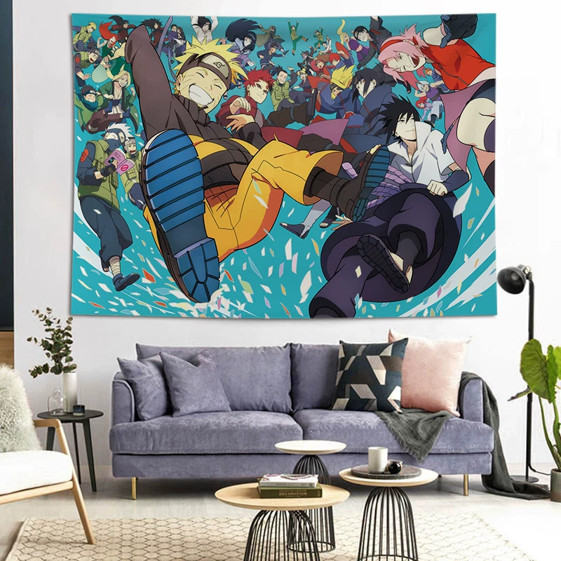Naruto Background Factering INS Room Decoration