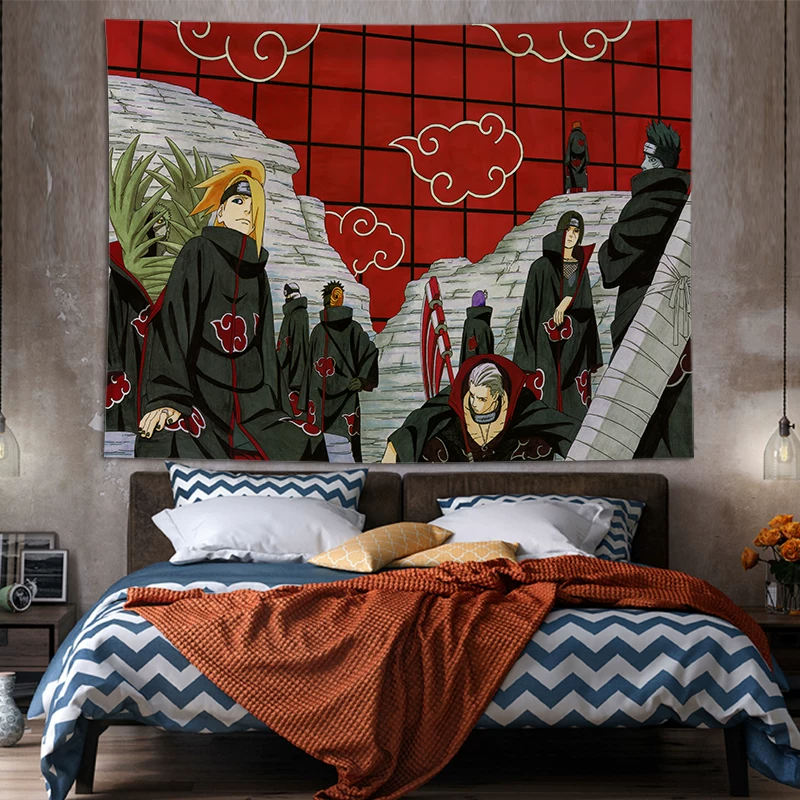 Naruto Background Factering INS Room Decoration