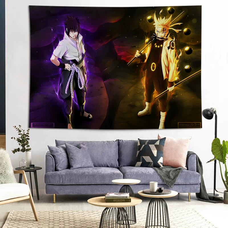 Naruto Background Factering INS Room Decoration