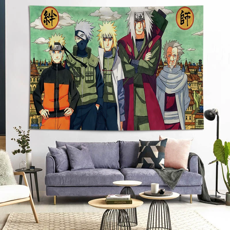 Naruto Background Factering INS Room Decoration