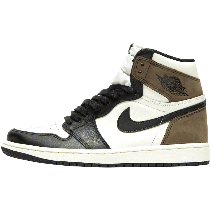 Aj1 Black Mocha & Small BarbAirJordan AJ1 Gao Bang quality goods Nike Men's Shoes Wash blue Soot Obsidian Joe Women's Shoes Mint Green
