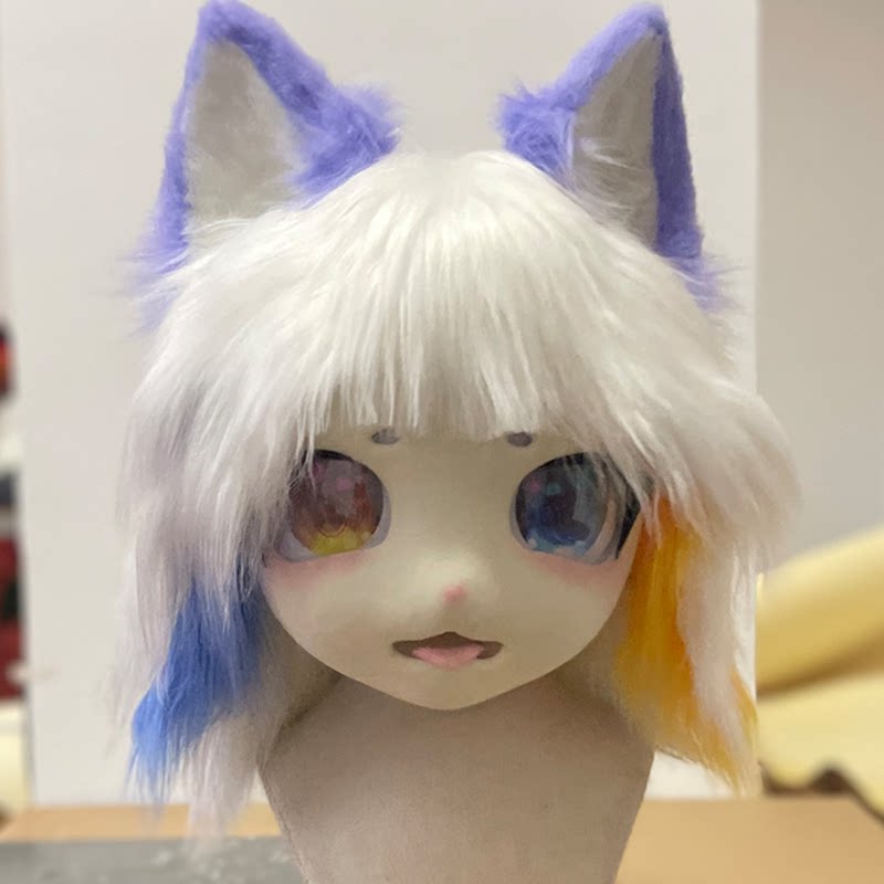 KIG Beast Cartoon Cartoon Cartoon Second Yuan Furui Control Kigurumi head case fursuit customization furry