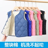 Стеганый флисовый детский жилет для мальчиков, демисезонная майка топ для мальчиков и девочек, подходит для подростков