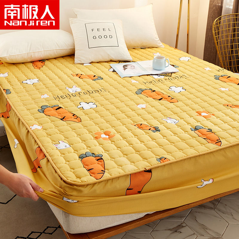 床笠夹棉加厚床罩单件床垫套席梦思保护套床套床垫床单罩