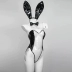 Cosplay Yelan Bunny trong suốt dễ thương Yelan Bunny Girl 