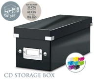 CD Storage Box Black