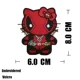 Siêu Anh Hùng Marvel Mèo Kitty Series Băng Chiến Thuật Mèo Velcro Tinh Thần Huy Hiệu Túi Quần Áo Miếng Dán