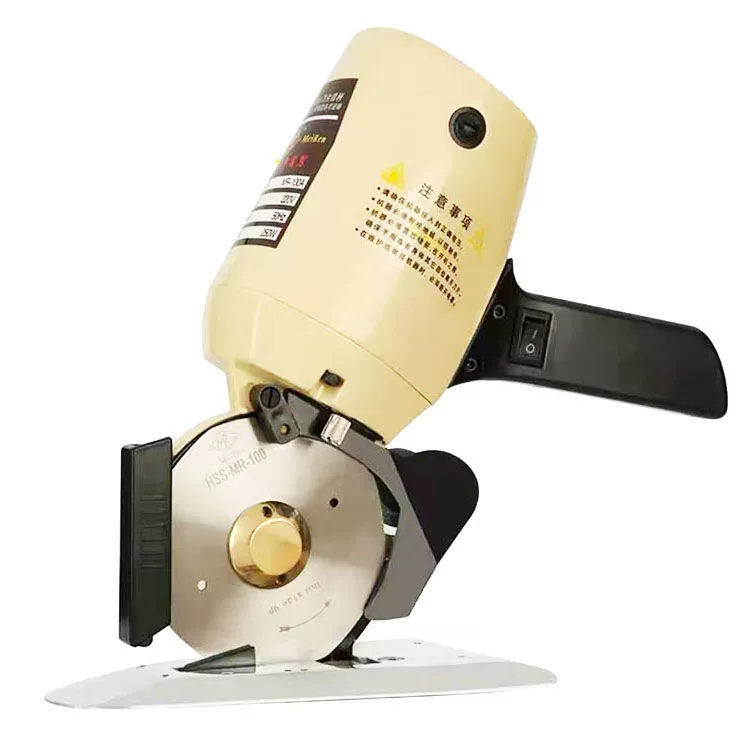 Dệt vải kéo điện cắt máy cắt máy cắt máy cắt máy cắt kéo bằng velvet slot điện bàn cắt vải thanh lý may cat vai Máy cắt vải