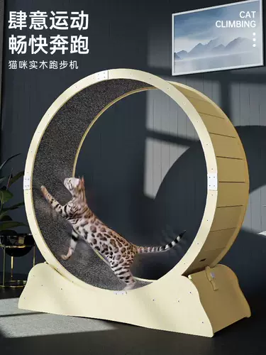 Девять цветов беговой дорожки для кошек маленький тихий кошачий бегущий колес