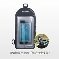 Черная износостойкая металлическая трубка, увеличенная толщина