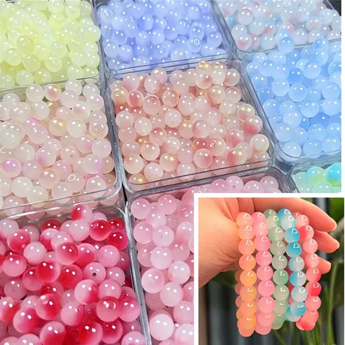 Бусины из нефрита, браслет из бисера ручной работы, 8mm