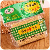 Полная бесплатная доставка натуральная бамбука тонкая зубочистка сумка с двойной головкой бамбука бутик 2 юань/1 упаковка 600