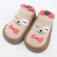 Нескользящий, с медвежатами, мягкая подошва