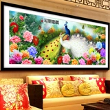 5D Diamond Emburated Cross Flower Clooming Rich и Rich Новые бриллиантовые картины, полные бриллиантовых вышитых пастор
