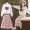 Girls Ocean Suit Váy Thu Đông 2019 Trẻ em mới Mặc Váy Đại Dương Thời trang Big Boy Girls Network Red Spring and Autumn - Phù hợp với trẻ em