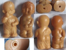 Резиновая игрушка 老胶皮玩具 怀旧经典 软胶捏响p7007 男孩