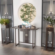 Bàn gỗ hiên mới theo phong cách Trung Quốc chuẩn bị bàn dải hoa đứng cổ cho bàn hiên nhà Zen công trình nội thất khách sạn - Bàn / Bàn