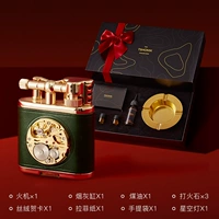 Набор, зажигалка, пепельница