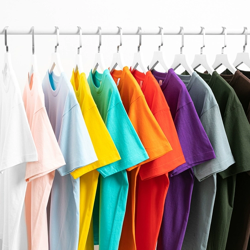 Хлопковая однотонная футболка, летний жакет подходит для мужчин и женщин, широкая цветовая палитра, оверсайз