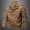 2018 mùa xuân lực lượng đặc biệt của nam giới đa túi quân phục áo khoác bông giản dị dụng cụ áo khoác kích thước lớn lỏng mặc áo jacket nam