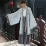 Trang phục nam nam đẹp trai thanh lịch sinh viên cổ sinh viên nam hanfu thanh niên nam quần áo cổ han và tang quần áo vài mùa hè áo gió nam